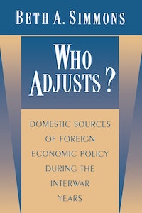 Who Adjusts by Beth Simmons